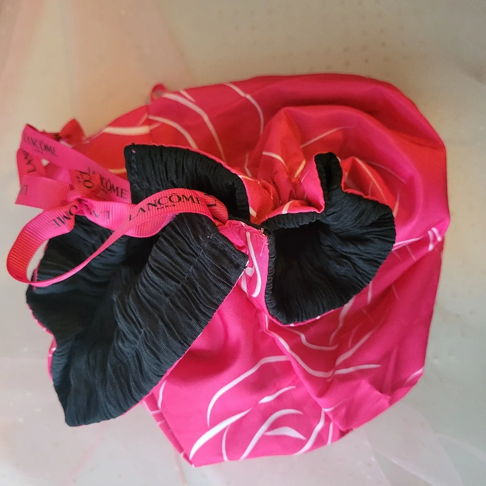 Lancôme Cosmetic Cases Storage Travel Pouches Bags ~ NWOT ~ Organizing ~ Pretty!